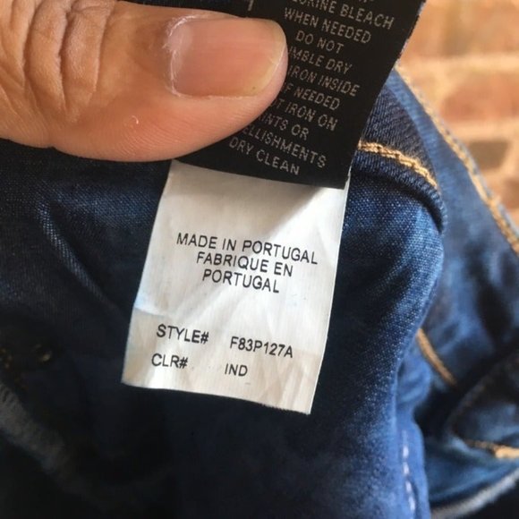 NEW PRPS Camaro Mid Rise Skinny Two Tone Size 27 Jeans - Picture 9 of 10